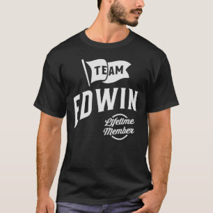 Camiseta Equipe Edwin Lifetime Member Name Edwin