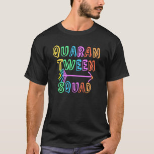 Camiseta Equipe Engraçada Ponta de Quarentena 2020 Twee em