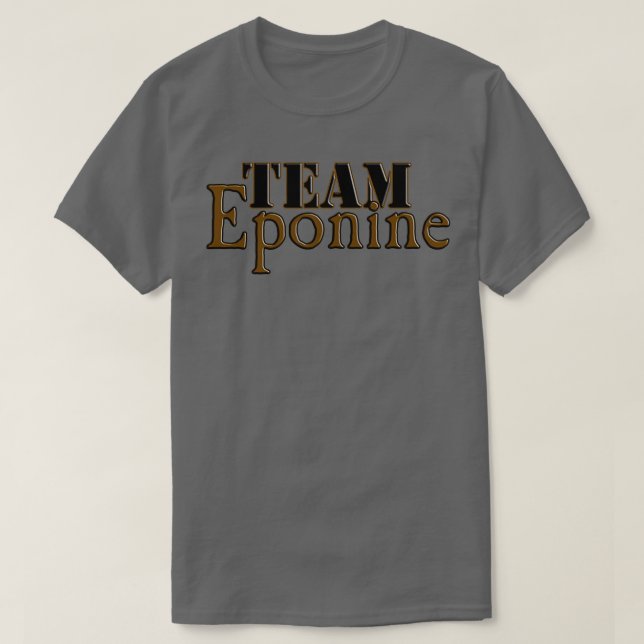 Camiseta Equipe Eponina (Frente do Design)