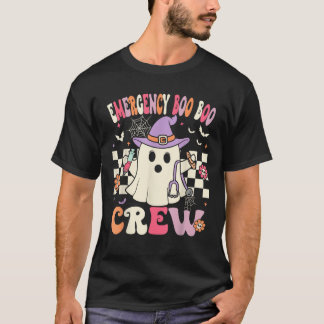 Camiseta Equipe ER Boo Groovy Enfermeira de Sala de Emergên