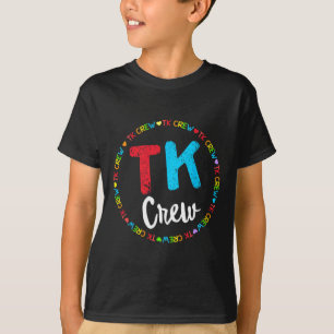 Camiseta Equipe Escolar Equipe de Jardim de Infância Transi