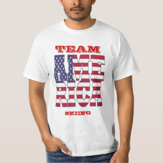 Camiseta Equipe esportiva americana de inverno