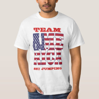 Camiseta Equipe esportiva americana de inverno