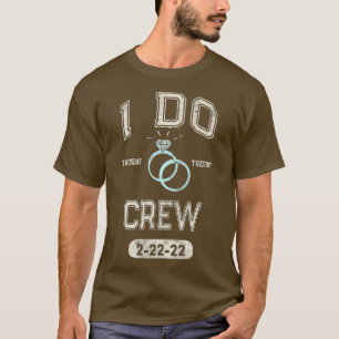 Camiseta Equipe EU CASO 22222 TWOSDAY Festa de Casamento No