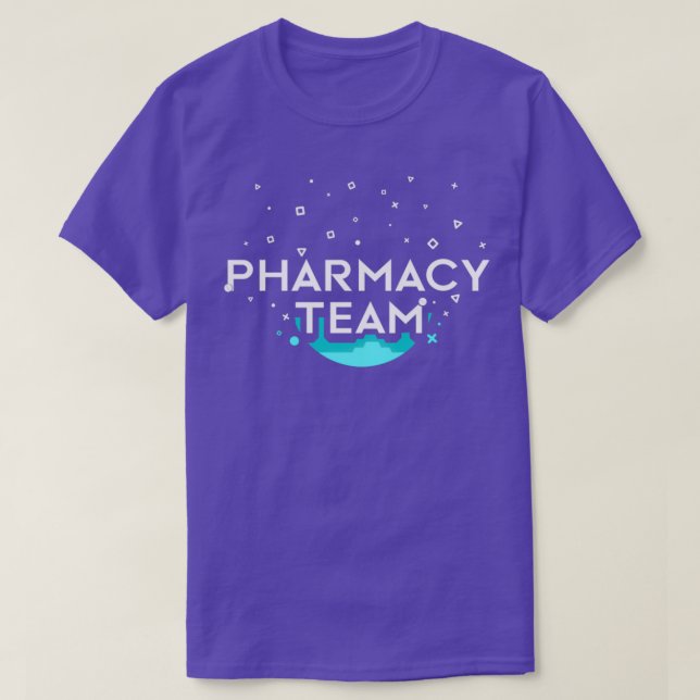 Camiseta Equipe Farmacêutica Sayist Apothecary Job (Frente do Design)