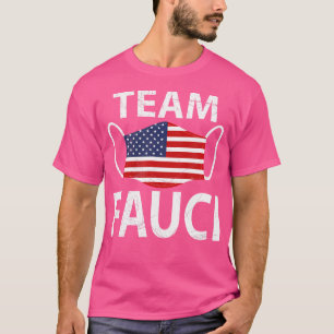 Camiseta Equipe Fauci Shirt Quarantine Máscara Social Distâ