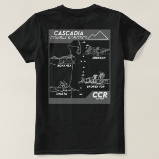 Camiseta Equipe Feminina Wireframe