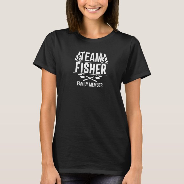 Camiseta Equipe Fisher Membro da Família Matando Fisher (Frente)