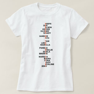 Camiseta Equipe Foster Keefe da Academia Foxfire do KOTLC