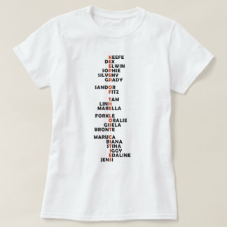 Camiseta Equipe Foster Keefe da Academia Foxfire do KOTLC