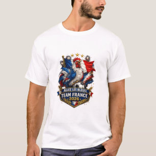 Camiseta Equipe França 2026 Galo Futebol
