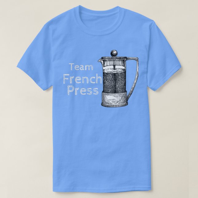 Camiseta Equipe francesa Kaffee Kanne amp Café Amor 2 (Frente do Design)