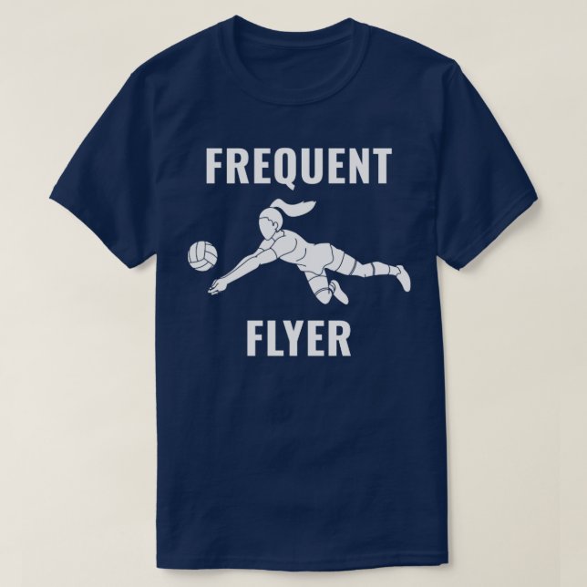 Camiseta Equipe Funerária De Voleibol Equipe De Praia (Frente do Design)