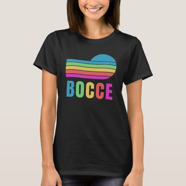 Camiseta Equipe Funny Bocce Balls (Frente)