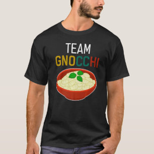 Camiseta Equipe Gnocchi, Comida de humor italiano para desp