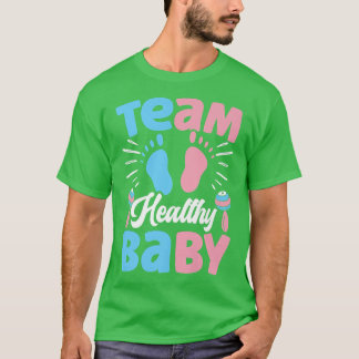 Camiseta Equipe Grávida Sexo Revelar Gravidez Esquadrão Ven