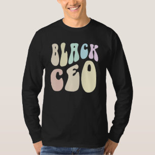 Camiseta Equipe Groovy BLACK CEO Proprietário de Negócios M