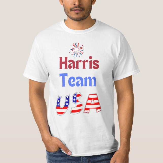 Camiseta Equipe Harris USA T-Shirt (Frente)