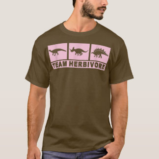 Camiseta Equipe Herbivore Dinosaur Vegan Vegetarian Bas