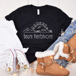 Camiseta Equipe Herbivore, Funny Vegan, Vegetarianismo Cint<br><div class="desc">Junte-se à equipe de Herbivore com a nossa peça Herbivore. Uma design engraçada e inspirada em vintage para veganos,  vegetarianos e defensores dos direitos dos animais.</div>
