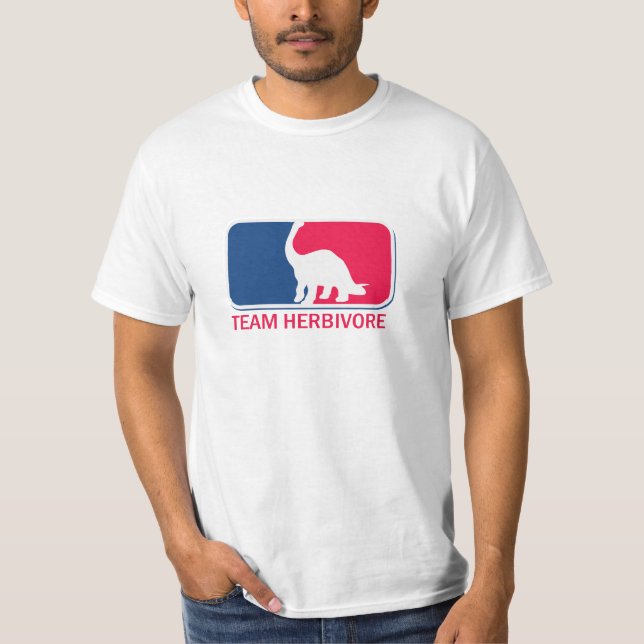 Camiseta Equipe Herbivore Vegetarian Vegan (Frente)