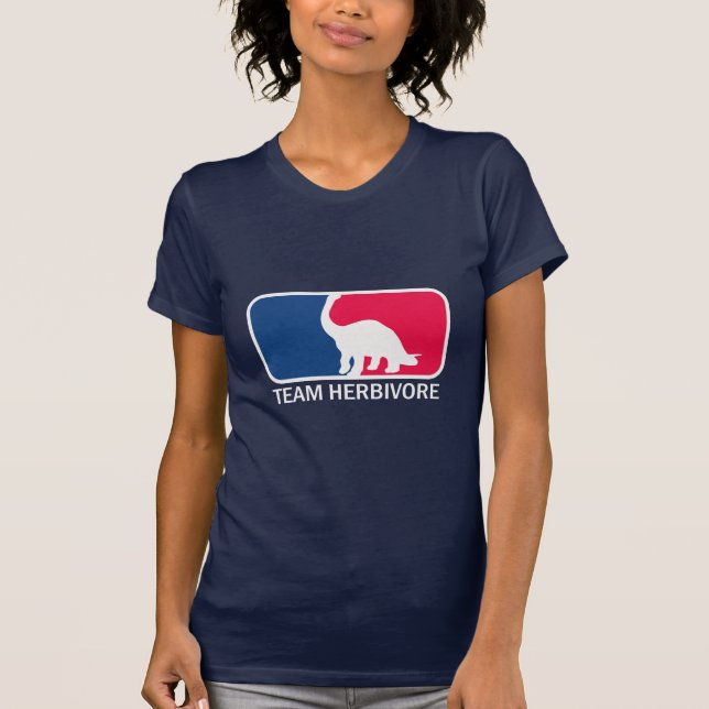 Camiseta Equipe Herbivore Vegetarian Vegan (Frente)