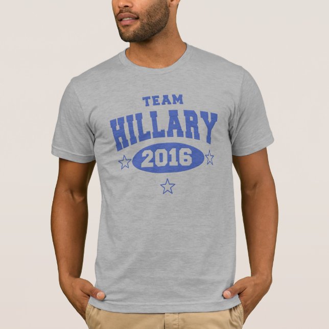 Camiseta Equipe Hillary 2016 (Frente)