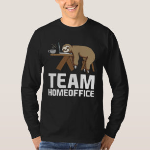 Camiseta Equipe Home Office Preguiça Dormindo Home Office 2