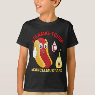 Camiseta Equipe Hotdog Engraçada Ketchup Diversão Do Churra