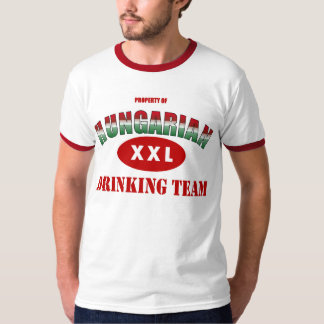 Camiseta Equipe húngara do bebendo