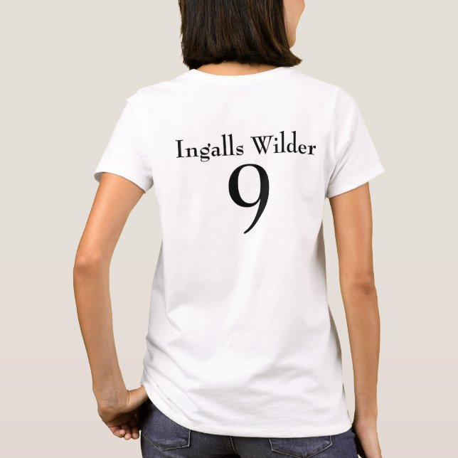 Camiseta Equipe Ingalls mais selvagem (Verso)