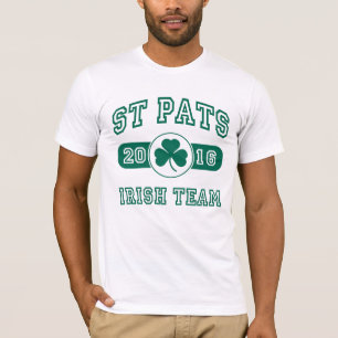 Camiseta Equipe Irlandesa de Pats da rua 2016