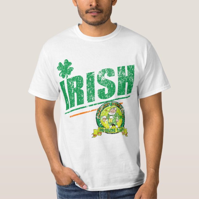 Camiseta Equipe irlandesa do bebendo (Frente)