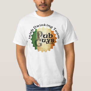Camiseta Equipe irlandesa do bebendo da PÁGINA