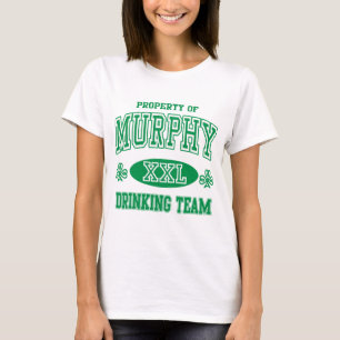 Camiseta Equipe irlandesa do bebendo de Murphy