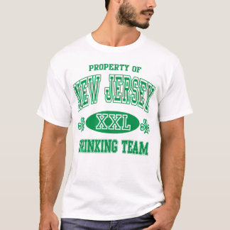 Camiseta Equipe irlandesa do bebendo de New-jersey