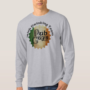 Camiseta Equipe irlandesa do bebendo de PubGuys