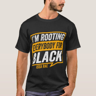 Camiseta Equipe Issa Rae: Todo Mundo Preto Animado