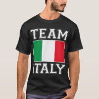 Equipe Itália impressão País Italiano Bandeira Ita