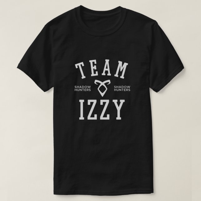 CAMISETA EQUIPE IZZY FEITA (Frente do Design)