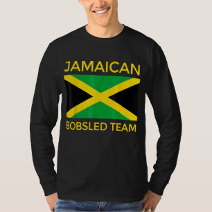 Camiseta Equipe jamaicana Bobsled para fã do jamaicano