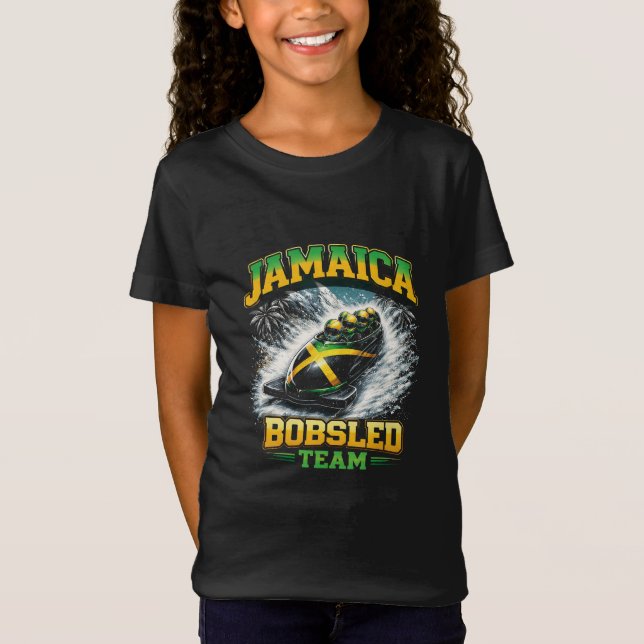 Camiseta Equipe Jamaicana de Bobsled (Frente)