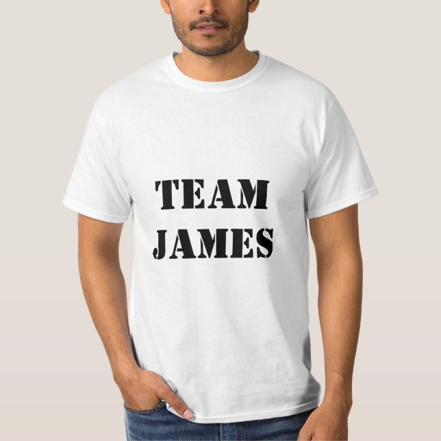 Camiseta Equipe James (Frente)