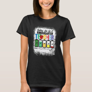Camiseta Equipe Jardim de Infância Bateria Da Vida Uma Prof