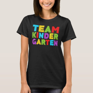 Camiseta Equipe Jardim de Infância   De Volta à Escola
