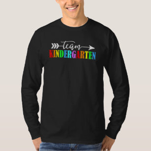 Camiseta Equipe Jardim de Infância Kinder Esquadra Tripulaç