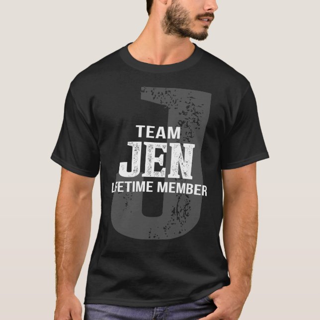 Camiseta Equipe JEN Lifetime Member (Frente)