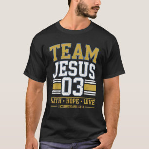 Camiseta Equipe Jesus 03 Christian Good Youth Boy