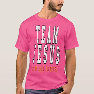 Camiseta Equipe Jesus Agora E Para Sempre