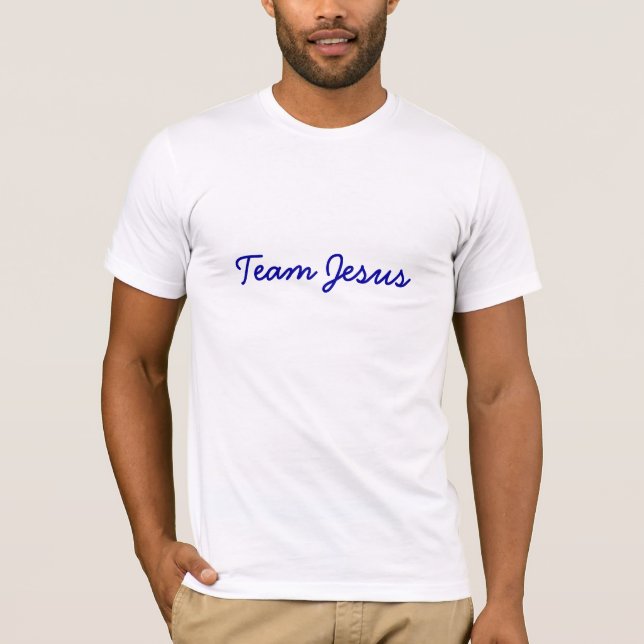 Camiseta Equipe Jesus, Básico Bella Canvas T-Shirt (Frente)